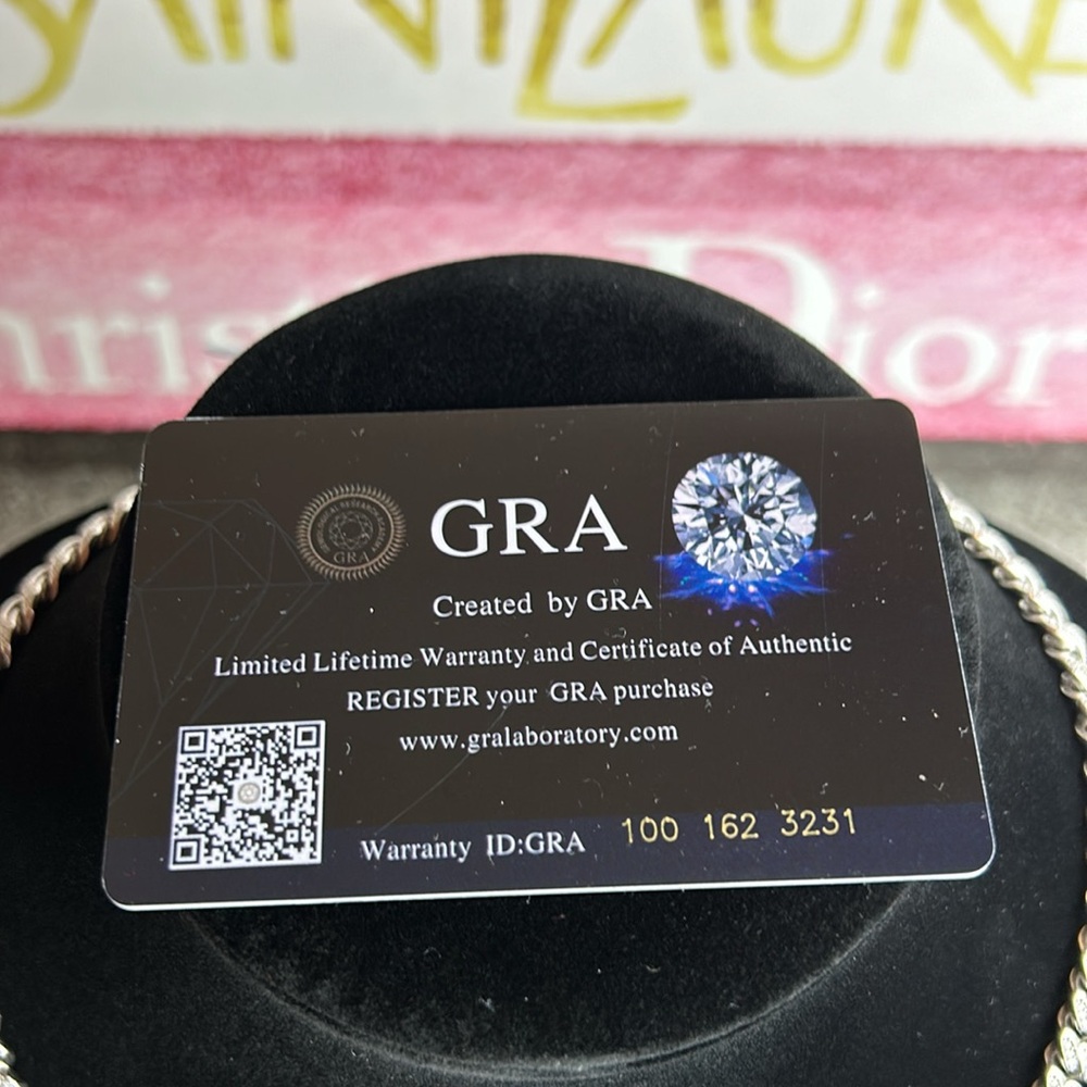 925 Moissanite 66 Grams. NWT.  #44 - Picture 2 of 7